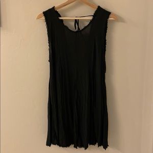 Écote Urban Outfitters Black Tank Swing Dress